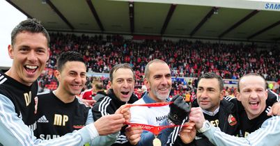 Di Canio: Celebrated League Two title win